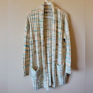 ANTHROPOLOGIE Space-Dyed Longline Cardigan, Size S